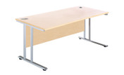 Buy Rectangular Desk, 1400mm wide (Sun-DESK1/140) sold by eSuppliesMedical.co.uk