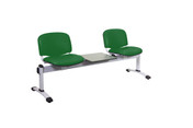 Venus Visitor 3 Seat Module, 2 Seats & 1 Table, Anti-bacterial Vinyl Upholstery - 14 Colours