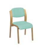 Aurora Stacking Visitor Seat, No Arms, Intevene Anti-bacterial Upholstery - 12 Colours  (Multibuy)