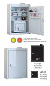 Buy MC7 Outer Medicine Cabinet 91cm(H) x 60cm(W) x 30cm(D) CDC22 Inner Cabinet 30cm(H) x 34cm(W) x 27cm(D) (SUN-MCDC722) sold by eSuppliesMedical.co.uk