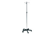 Buy Chromed Steel IV Stand plastic base - 4 metal hooks (SUN-IV02) sold by eSuppliesMedical.co.uk