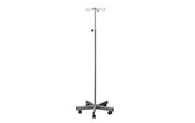 Buy Stainless Steel IV Pole, 4 hooks, Anti-static castors, Weighted Base (SUN-IV09) sold by eSuppliesMedical.co.uk