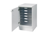 Buy 51.5cm wide base unit with 4 single / 1 double depth clear trays (SUN-VBU1W) sold by eSuppliesMedical.co.uk