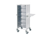 Buy Vista 120 Trolley  6 double depth clear trays (SUN-MPT122C) sold by eSuppliesMedical.co.uk
