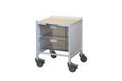 Buy VISTA 15 Trolley - 2 Double Depth Clear Trays (Sun-MPT53C) sold by eSuppliesMedical.co.uk