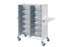 Buy Vista 240 Trolley  12 double depth clear trays (SUN-MPT242C) sold by eSuppliesMedical.co.uk