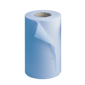 Buy Wiper Rolls, 2 Ply, 10inch, 50m, Blue, 18 rolls (PCR24B) sold by eSuppliesMedical.co.uk