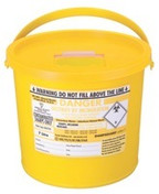 Buy Daniels Sharps Bin, 7.0 Litres, Yellow, Each (DNDD473YL) sold by eSuppliesMedical.co.uk