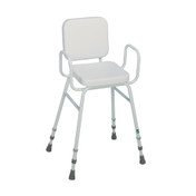 Buy Sidhil Perching Stool (Padded Backrest) (1399/EX/WHITE) sold by eSuppliesMedical.co.uk