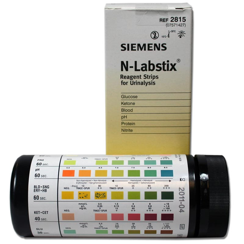 Siemens Multistix 8sg Colour Chart