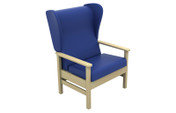 Buy Atlas High-Back Bariatric Arm Chair with Wings in Intervene (Multibuy) (SUN-CHA56/IV/Colour) sold by eSuppliesMedical.co.uk
