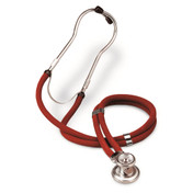 Twin Tube Sprague Rappaport Stethoscope, Red