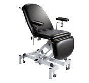 Sunflower Fusion Phlebotomy Chair with Hydraulic Height Adjustment, Gas Assisted Head and Foot Sections