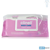 Buy Clinell Body Care Patient Wipes, Pack of 80 wipes (Z6CBC80) (Z6CBC80) sold by eSuppliesMedical.co.uk
