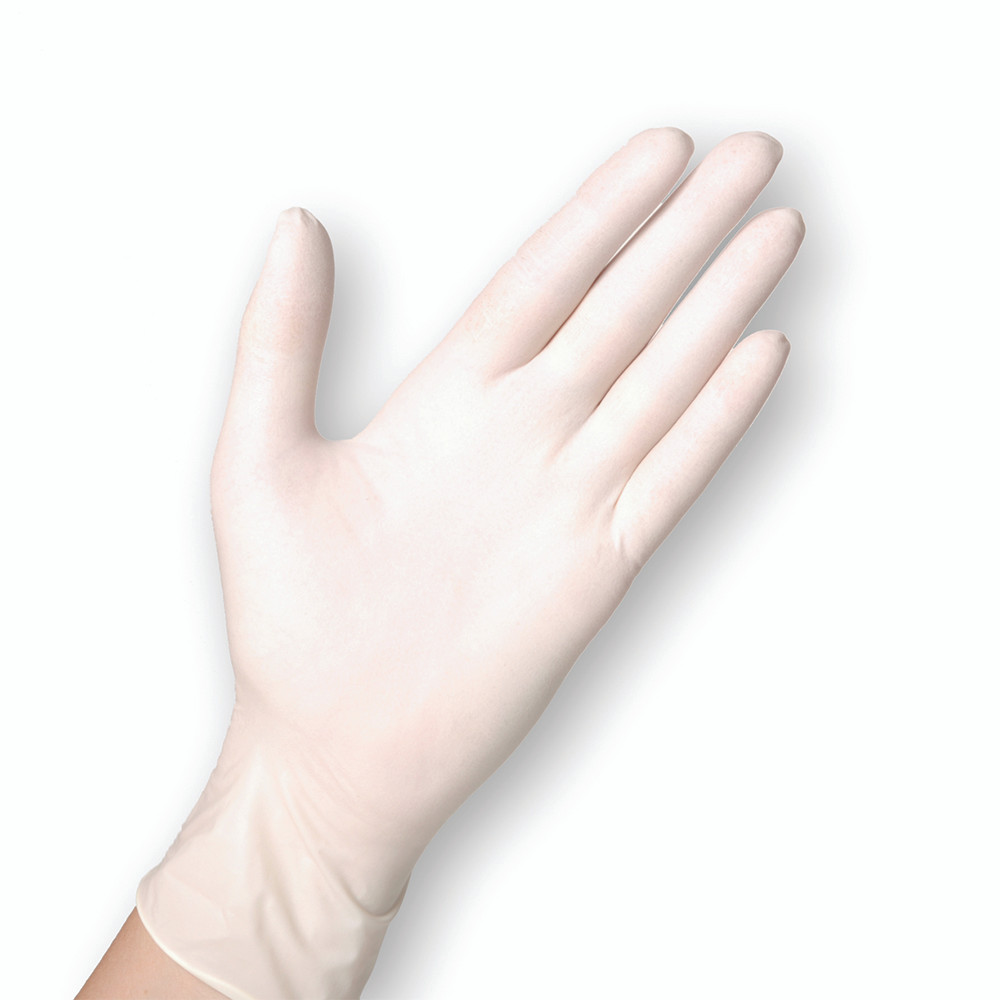 Sempercare Latex Examination Gloves, Powder Free, XS, Box of 100