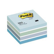 Post-it Sticky Notes Cube 76x76mm Pastel Blue Pack of 1