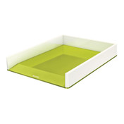 Leitz WOW Duo Colour Letter Tray - Green