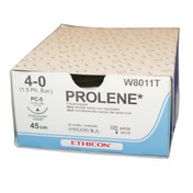 Prolene (W8684) Suture, 3-0 Blue 45cm, 26mm, 3/8 circle Reverse Cutting Needle Box of 12