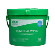 Clinell Universal Wipes Bucket, x 225 Wipes