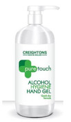 Pure Touch 80% Alcohol Hand Gel Pump 1L x3