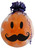 MUSTACHE HAPPY FACE Qualatex 18 inch Stuffing balloon