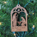 Nativity Ornament - To us a child of hope is born