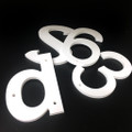 PVC Letters - 1/4 Inch Thick - With Holes | SignFactory.com