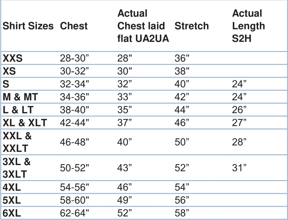 Size Chart – ForMe