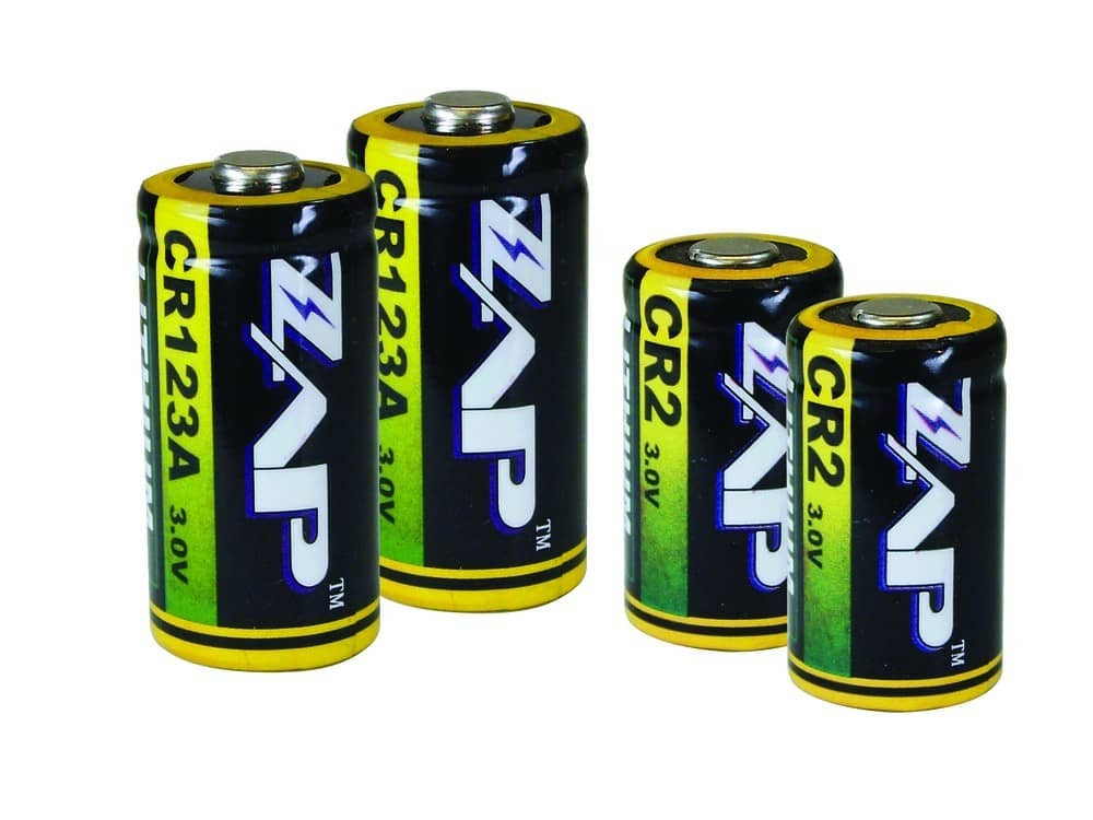 ZAP Lithium CR2/CR123A Batteries Stun Guns