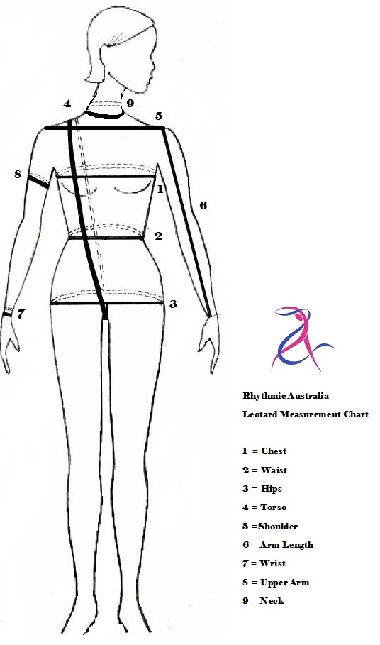 Leotard Measurement Chart