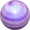 Glitter PLANET Violet-Lilac-White