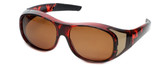 Calabria 7659 Polarized FitOver Sunglasses Large Size