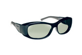 Haven Designer Fitover Sunglasses Solana in Blue & Polarized Grey Lens (MEDIUM/LARGE)