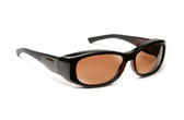 Haven Designer Fitover Sunglasses Solana in Tortoise & Polarized Amber Lens (MEDIUM/LARGE)