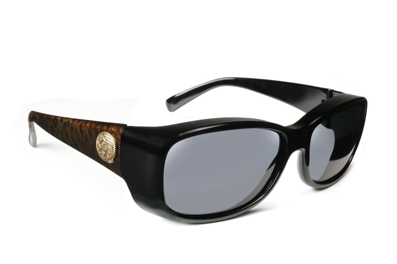 Haven Designer Fitover Sunglasses Dahlia In Black Leopard Polarized Grey Lens Small Fitover Usa Haven Designer Fitover Sunglasses Dahlia In Black Leopard Polarized Grey Lens Small Fitover Usa