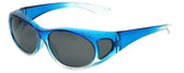 Calabria P2866POL-2T Polarized FitOver Sunglasses Medium Size