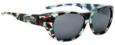 Jonathan Paul® Fitovers Eyewear Extra Large Allure in Turquoise Demi & Gray AU003