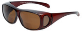 Calabria 43199BF Polarized Bi-Focal Over Sunglasses