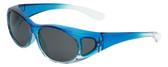 Calabria RS2866POL-2T Polarized FitOver Sunglasses with Rhinestone Medium Size