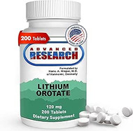 NCI Advanced Research Lithium Orotate 200 Tablets