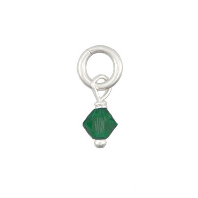 birthstone crystal tapered swarovski