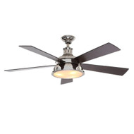 Hampton Bay Nassau 52 In Natural Iron Indoor Outdoor Ceiling Fan