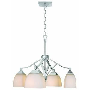 Home Decorators Collection Sydney 4 Light Polished Nickel