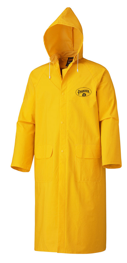 580 FLAME RESISTANT LONG RAIN COAT - safetywear.ca