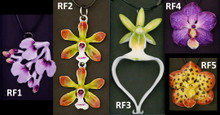 Orchid Necklaces