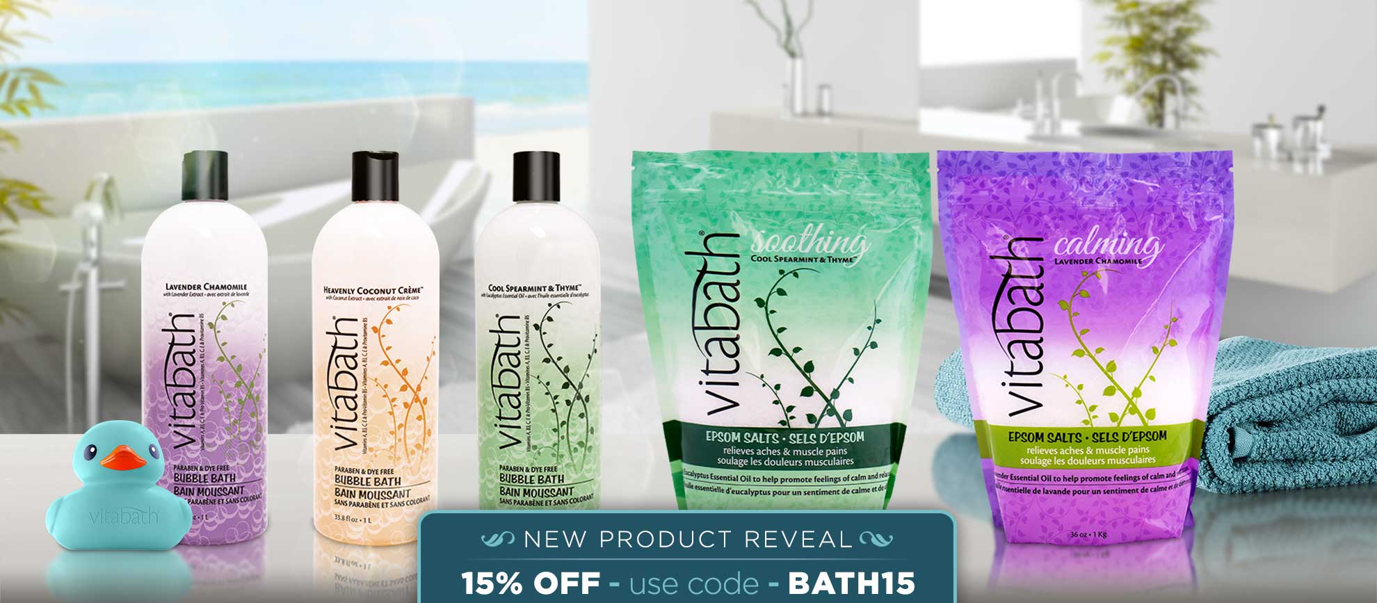 Vitabath® Luxury Bath and Body Products