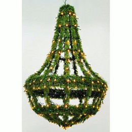 Street Chandelier, image is of pre-lit street chandelier, selling of this product doesn't include lights.
Please enquire if you would like to purchase Prelit, POA