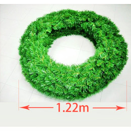 Double Sided Alberta Spruce Wreath 1.22m