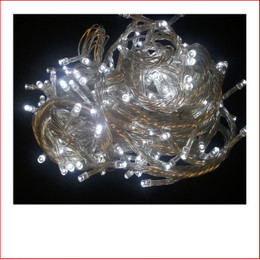 The 160 LED Lights Super White Translucent Cord are a great size to decorate a medium to large White christmas tree or other christmas display pieces like White wreaths and white garlands. Decorating with christmas Led fairy lights is endless as the led lights can be used Indoor/Outdoor and you can create to your imagination. Led Lights can be used on your gutter, roof or your palm tree in the front yard. The beauty of the LED Lights is that they are energy efficient and very little power is used and you can enjoy a joyful Merry Christmas at low energy cost. Christmas Lights don't have to be used at christmas time only, you can use them for a special event like a birthday, party or any celebration. The translucent cord is used in many back drops at weddings.