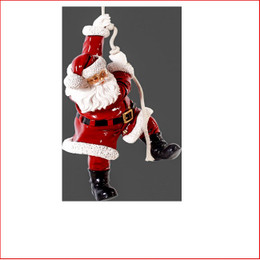 The Polyresin Hanging Santa 3ft is great for a hanging decoration from the ceiling in shopping centres, foyers or your christmas display
